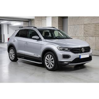 Side Steps Tayga Grey (2 pcs, Aluminum) Volkswagen T-Roc 2017-2025 photo 1