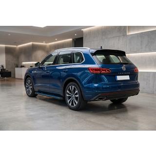 Side Steps Maya Blue (2 pcs, Aluminum) Volkswagen Touareg 2018- photo 1