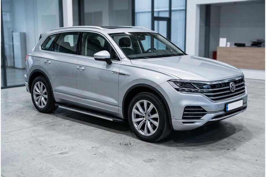 Volkswagen Touareg 2018- Side Steps Duru (2 pcs, Aluminum) Photo 1