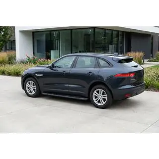 Side Steps Bosphorus Black (2 pcs, Aluminum) Jaguar F-PACE 2016- photo 1