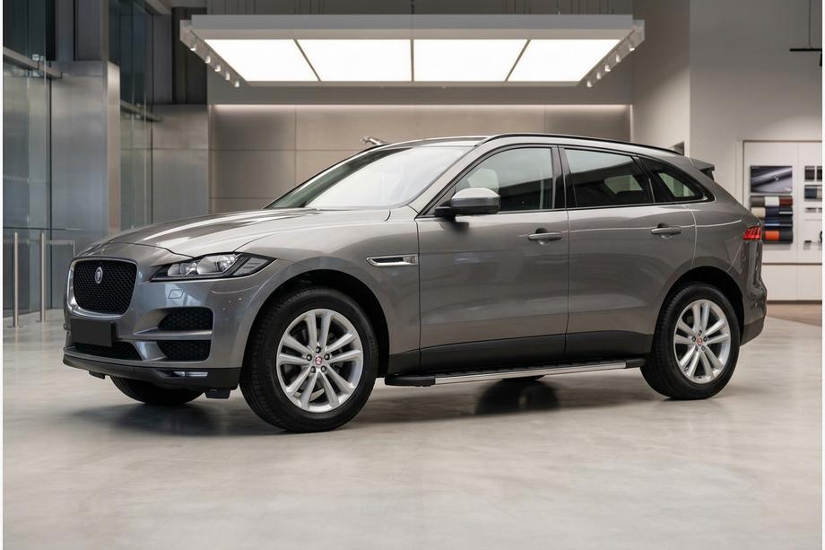 Jaguar F-PACE 2016- Side Steps Duru (2 pcs, Aluminum) Image