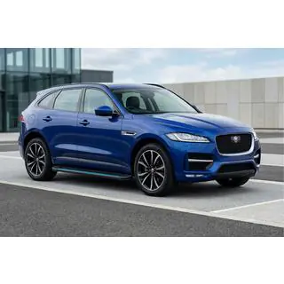 Side Steps Maya Blue (2 pcs, Aluminum) Jaguar F-PACE 2016- photo 1