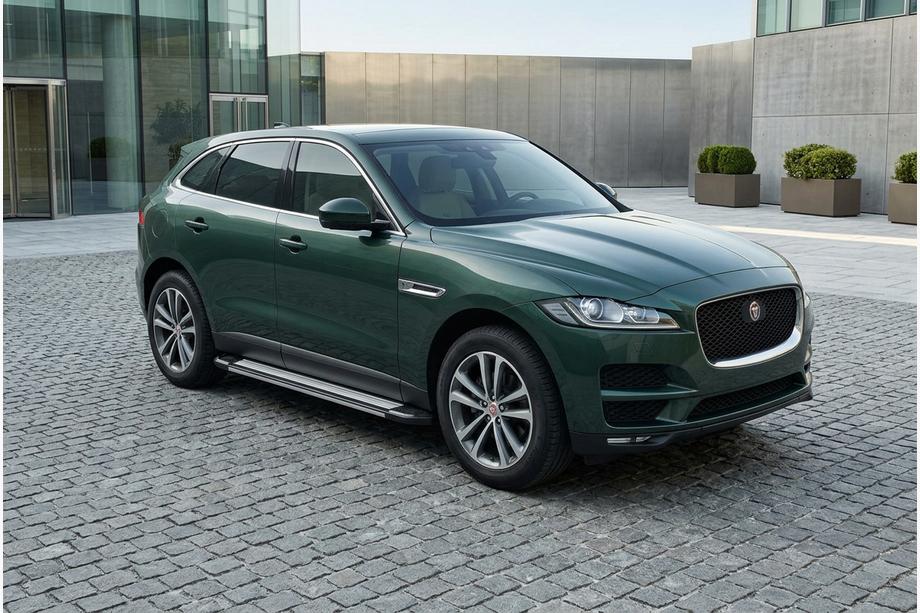 Jaguar F-PACE 2016- Side Steps Rainbow (2 pcs, Aluminum) Image