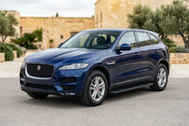 Jaguar F-PACE 2016- Side Steps Allmond Black (2 pcs, Aluminum) photo 1