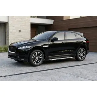 Side Steps Allmond Grey (2 pcs, Aluminum) Jaguar F-PACE 2016- photo 1