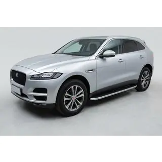 Side Steps Tayga Grey (2 pcs, Aluminum) Jaguar F-PACE 2016- photo 1