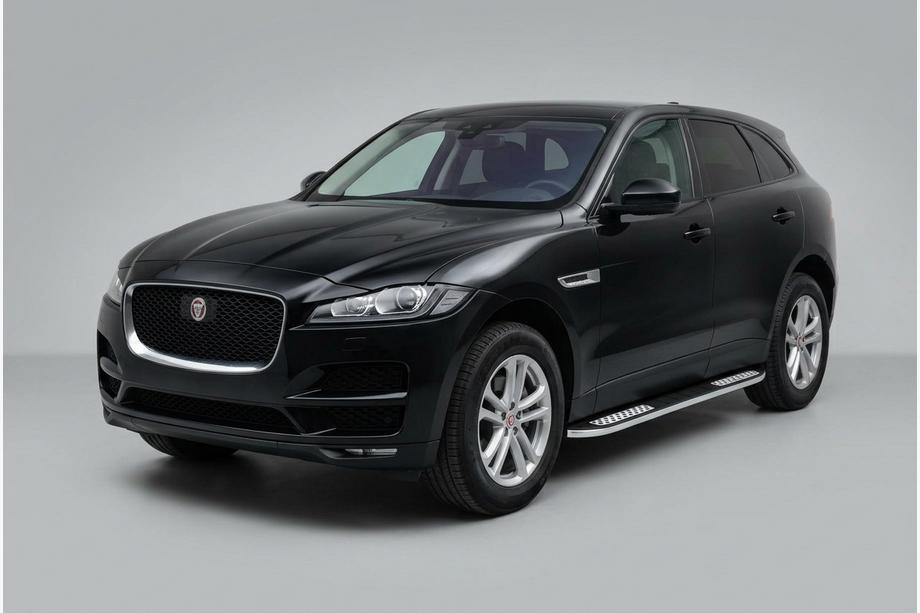 Jaguar F-PACE 2016- Side Steps Tayga V2 (2 pcs, Aluminum) Photo 1