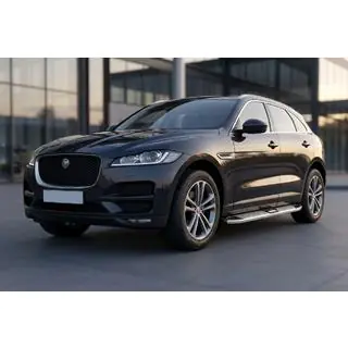 Side Steps Mevsim Grey (2 pcs, Aluminum) Jaguar F-PACE 2016- photo 1