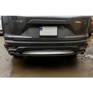 Front and Rear Bumper Extensions 2016-2019 (2 pcs) Honda CRV 2017-2022 photo 4