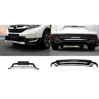 Front and Rear Bumper Extensions 2016-2019 (2 pcs) Honda CRV 2017-2022 photo 2