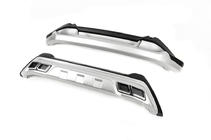 Hyundai Kona 2017-2023 Front and rear bumper extensions (2 pcs) photo 1