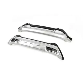 Front and rear bumper extensions (2 pcs) Hyundai Kona 2017-2023 photo 1