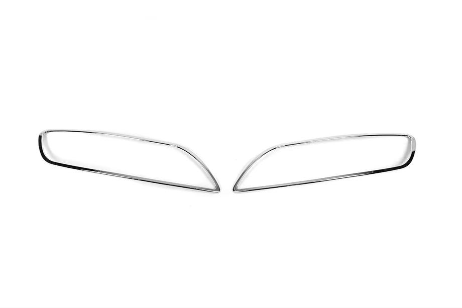 Audi Q7 2005-2015 Headlight Covers Chrome (2 pcs) Photo 4