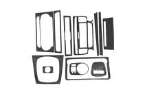 Audi A3 2003-2012 Interior Trim Covers 2008-2012 (Meric) Black photo 1