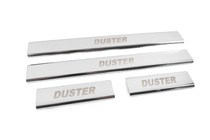 Renault Duster 2008–2017 Stainless Steel Door Sill Protectors Carmos V2 (4 pcs) photo 3
