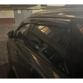 Window Deflectors with Chrome Trim (4 pcs, Niken) photo 3