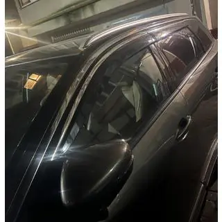Window Deflectors with Chrome Trim (4 pcs, Niken) photo 4
