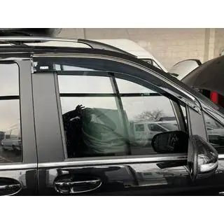 Window Deflectors with Chrome Trim (2 pcs, Niken) photo 1