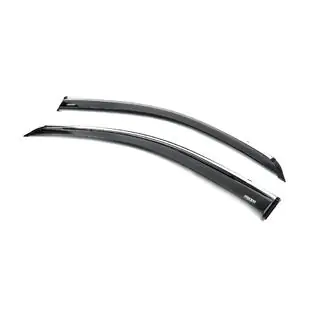 Window Deflectors with Chrome Trim (2 pcs, Niken) photo 4