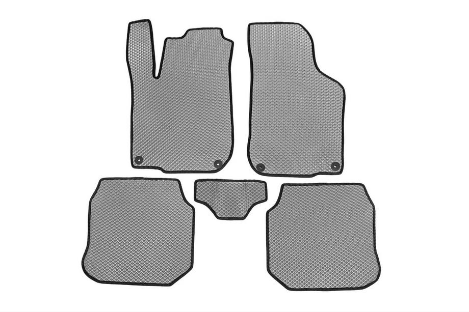 Volkswagen Bora 1998-2004 EVA Floor Mats (Gray) Image