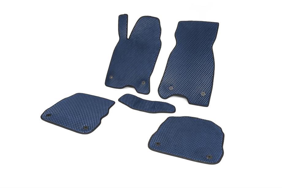Audi A6 C5 1997-2001 EVA Floor Mats (Blue) Photo 2