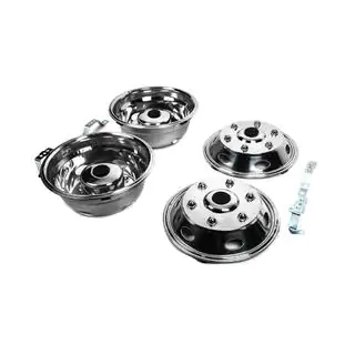 Stainless Steel Wheel Covers Exclusive V1 R15 (2-piece) photo 2