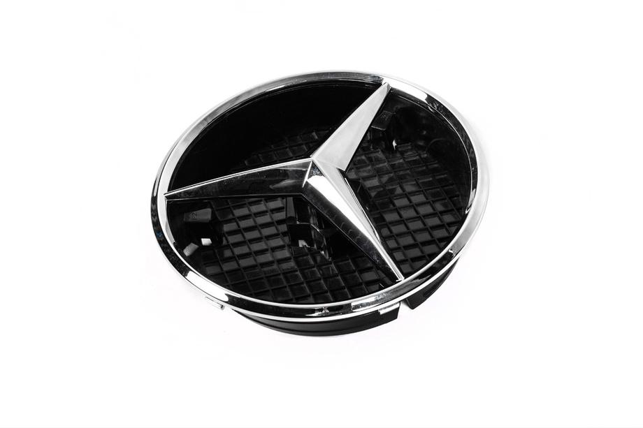 Mercedes GL/GLS class X166 2012-2019 Front emblem with housing (21cm) Image