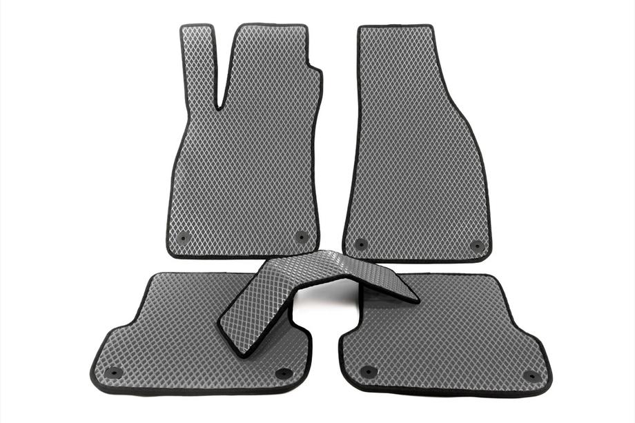Audi A4 B6 2000-2004 EVA Floor Mats (Gray) Image
