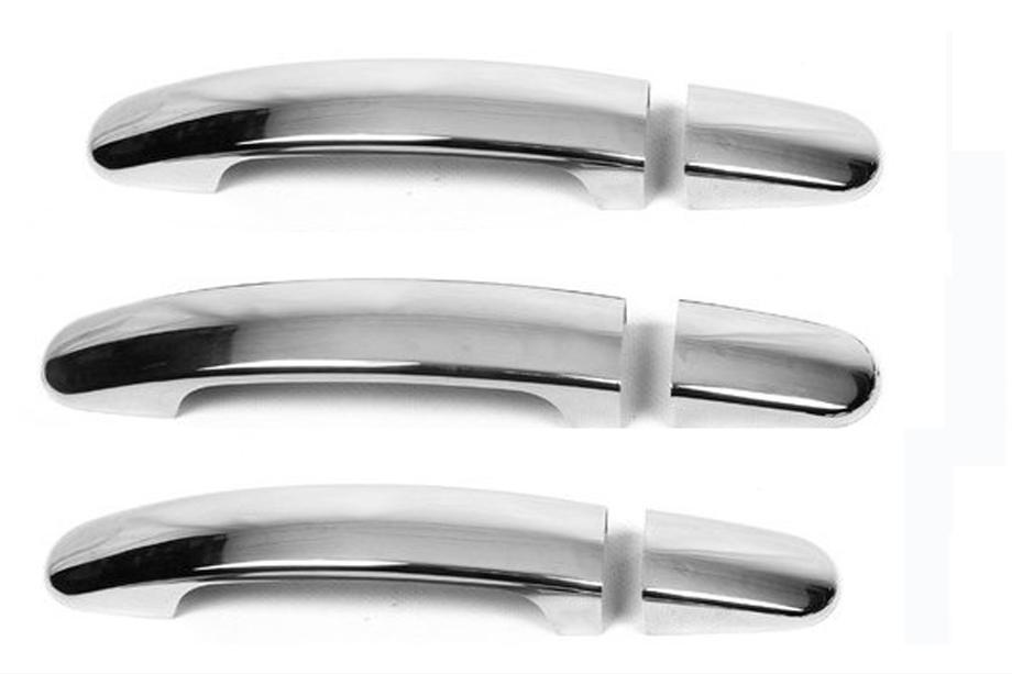 Ford Custom 2013-2022 Chrome Door Handle Covers Carmos (Stainless Steel) Photo 7
