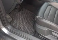 Volkswagen Golf 7/E-Golf 2012-2020 EVA Floor Mats for E-Golf (Black) photo 1