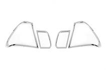 BMW 3 Series E46 1998-2006 Chrome Tail Light Covers (2 pcs) photo 2