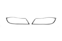 BMW 3 Series E90/E91 2005-2011 Headlight Covers Chrome (2 pcs, Plastic) photo 3