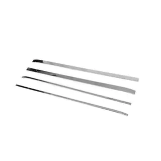 Stainless Steel Mouldings for Sliding Doors (4 pcs) photo 3