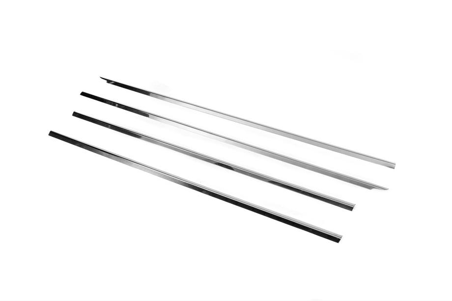 Volkswagen Polo 2017- Window Trim Stainless Steel (4 pcs) Photo 3
