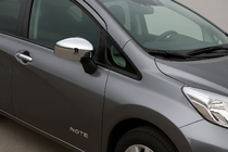 Nissan Note 2012-2020 Mirror Covers (2 pcs, ABS) photo 1