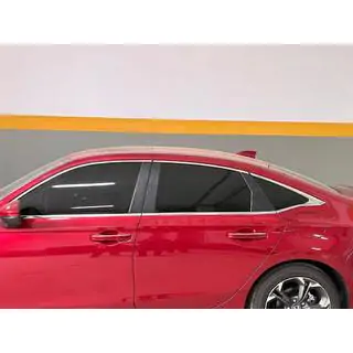 Lower window trims stainless steel (8 pcs) Honda Civic Sedan 2021- photo 1