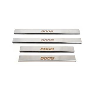 Carmos Door Sill Protectors (4 pcs, Stainless Steel) photo 1