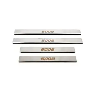 Carmos Door Sill Protectors (4 pcs, Stainless Steel)