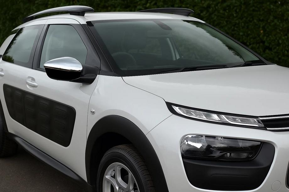 Citroen Cactus 2014-2020 Mirror Covers (2 pcs, Stainless Steel) Image