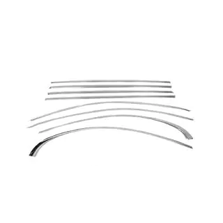 Full Window Trim Stainless Steel Mercedes C-class W206 2022- photo 2
