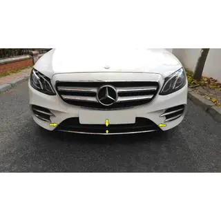 Chrome strip for front bumper 2016-2020 (stainless steel) photo 2