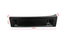 Universal bumper edge license plate holder (plastic) photo 2