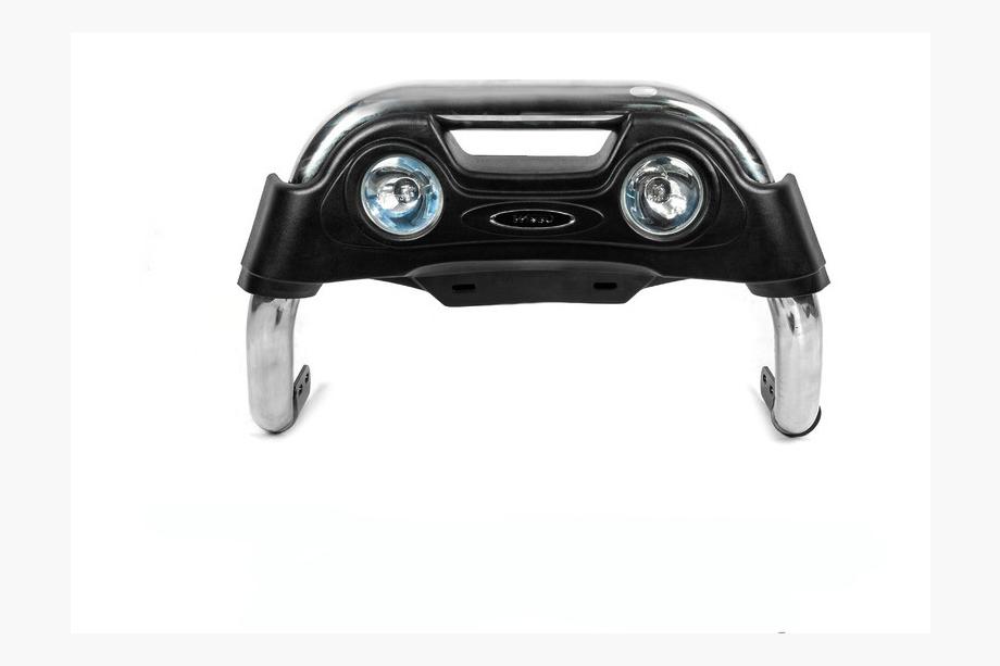 Mitsubishi L200 2006-2015 Bull Bar A124551 without brackets (stainless steel) Photo 2