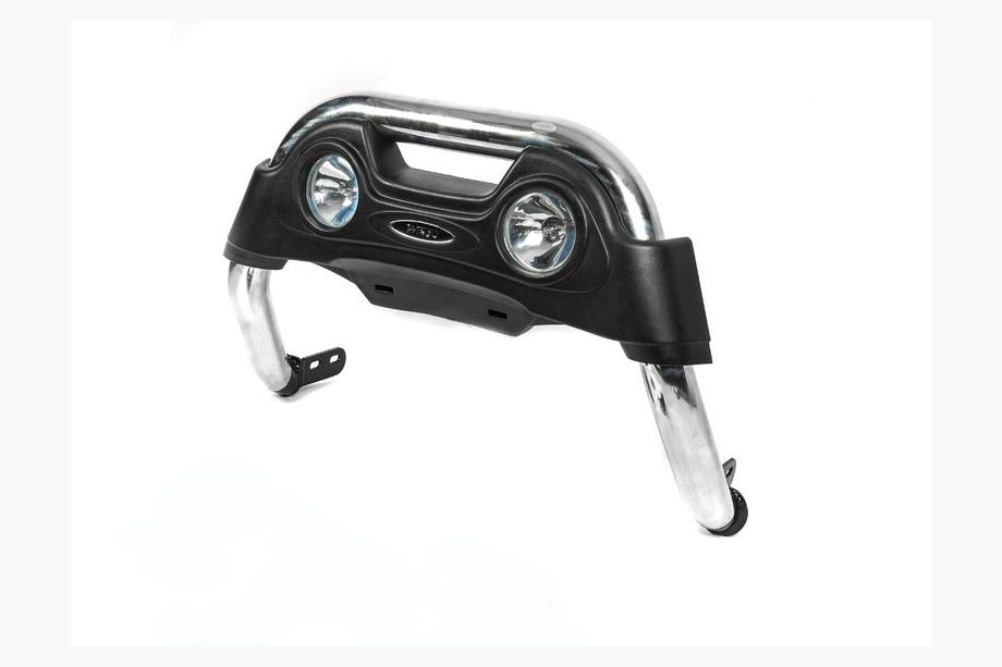 Mitsubishi L200 2006-2015 Bull Bar A124551 without brackets (stainless steel) Photo 3