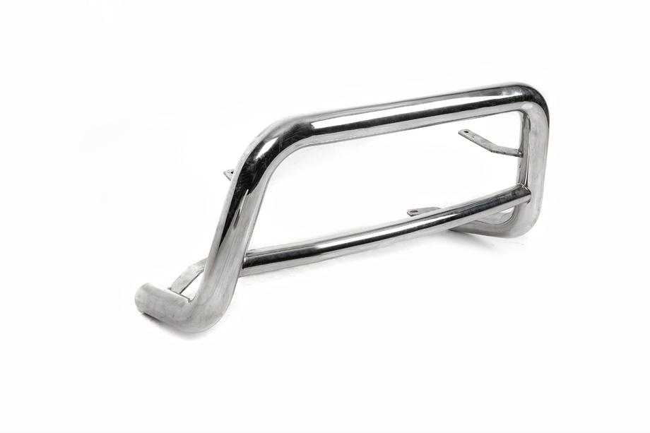 Mitsubishi Pajero Wagon IV 2006-2021 Bull Bar A126142 (without brackets, stainless steel) Photo 4