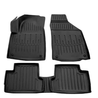 Stingray 3D Rubber Floor Mats (5 pcs, Polyurethane)
