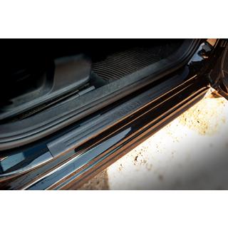 Door Sill Protectors DDU (4 pcs, plastic) Volkswagen Passat B7 2012-2015 photo 1