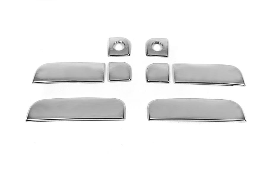 Kia Soul I 2008-2013 Chrome Door Handle Covers (4 pcs, Stainless Steel) Carmos - Turkish Stainless Steel Photo 4