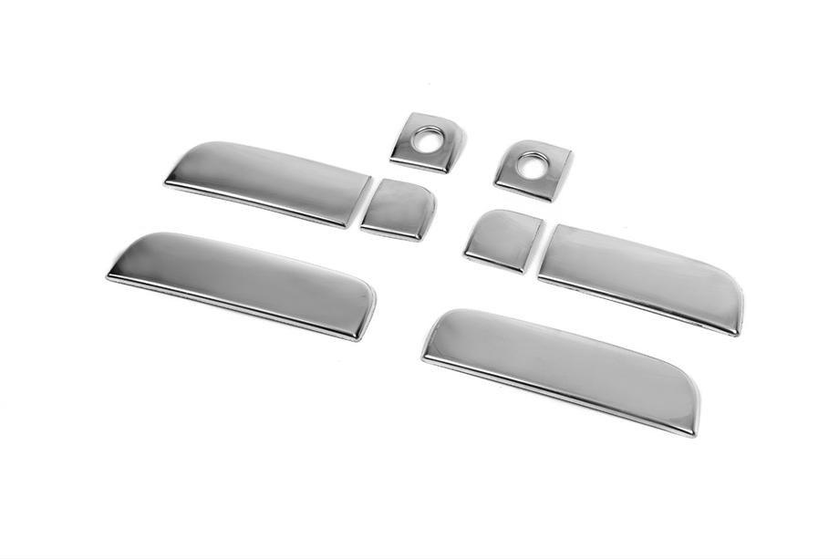 Kia Soul I 2008-2013 Chrome Door Handle Covers (4 pcs, Stainless Steel) Carmos - Turkish Stainless Steel Photo 5