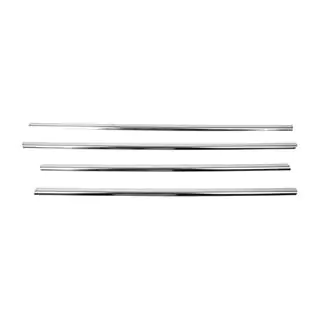 Window Trim Stainless Steel Mercedes C-class W203 2000-2007 photo 2